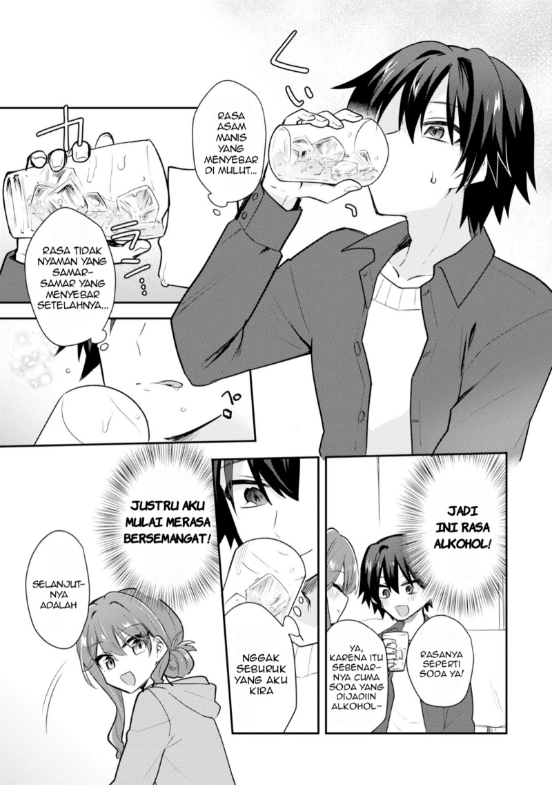 Osake to Senpai Kanojo to no Amaama Doukyo Lovecome wa Nijuusai ni Natte kara Chapter 1 Gambar 22
