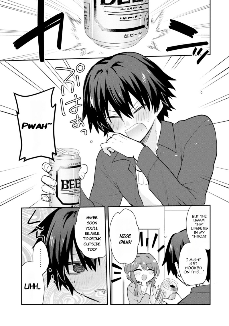 Osake to Senpai Kanojo to no Amaama Doukyo Lovecome wa Nijuusai ni Natte kara Chapter 1 Gambar 26