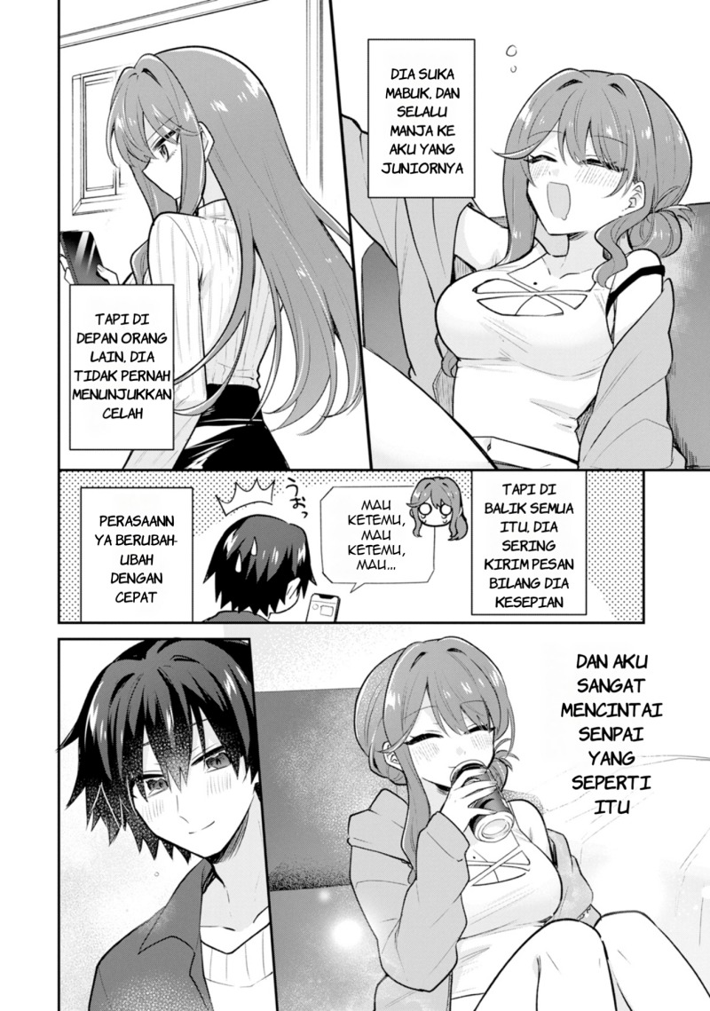 Osake to Senpai Kanojo to no Amaama Doukyo Lovecome wa Nijuusai ni Natte kara Chapter 1 Gambar 9