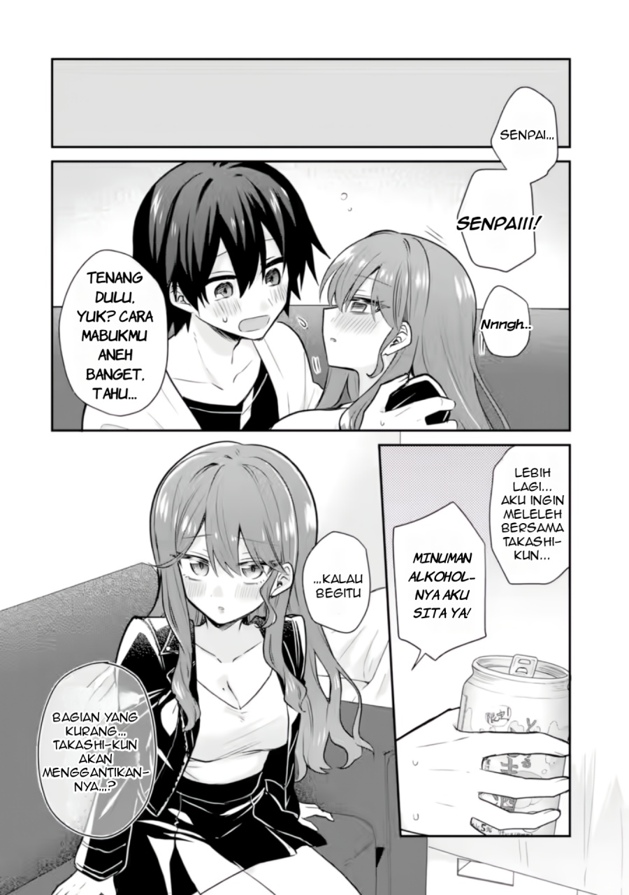 Osake to Senpai Kanojo to no Amaama Doukyo Lovecome wa Nijuusai ni Natte kara Chapter 2 Gambar 21