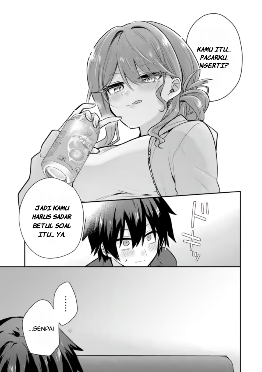 Osake to Senpai Kanojo to no Amaama Doukyo Lovecome wa Nijuusai ni Natte kara Chapter 3 Gambar 18