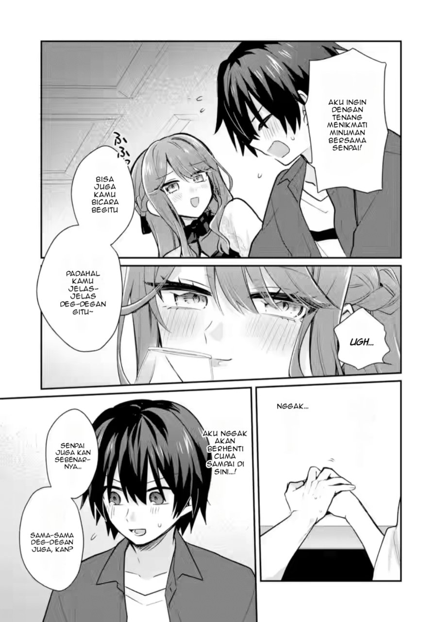 Osake to Senpai Kanojo to no Amaama Doukyo Lovecome wa Nijuusai ni Natte kara Chapter 4 Gambar 18