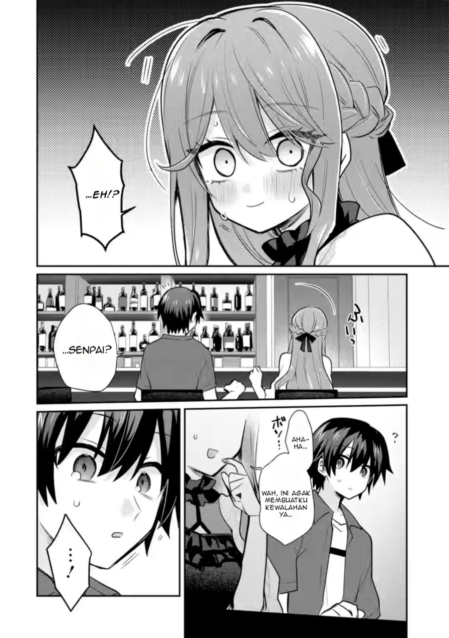 Osake to Senpai Kanojo to no Amaama Doukyo Lovecome wa Nijuusai ni Natte kara Chapter 4 Gambar 19