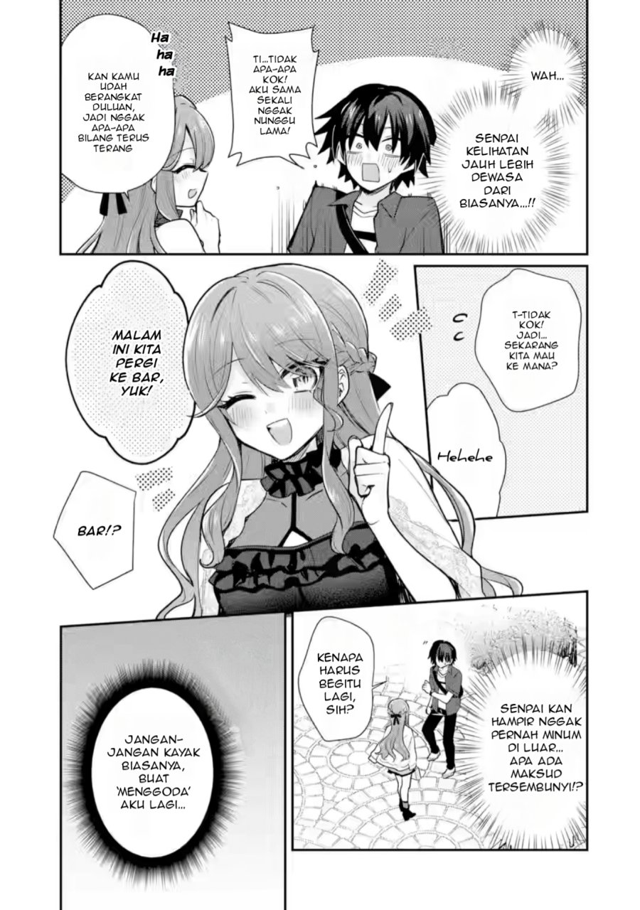 Osake to Senpai Kanojo to no Amaama Doukyo Lovecome wa Nijuusai ni Natte kara Chapter 4 Gambar 4