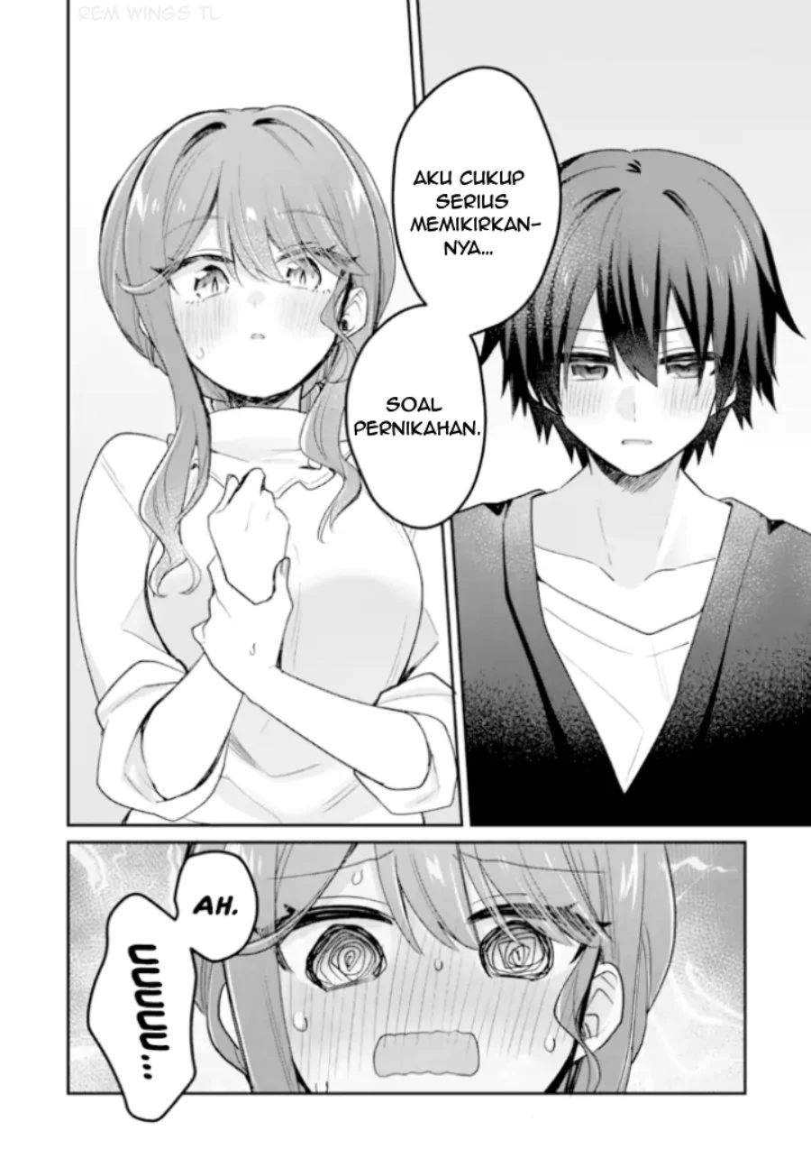 Osake to Senpai Kanojo to no Amaama Doukyo Lovecome wa Nijuusai ni Natte kara Chapter 6.2 Gambar 11