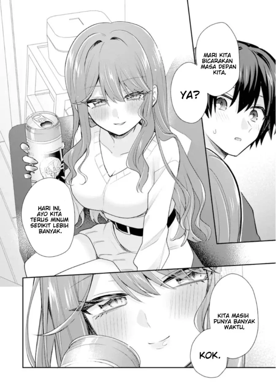 Osake to Senpai Kanojo to no Amaama Doukyo Lovecome wa Nijuusai ni Natte kara Chapter 7 Gambar 19