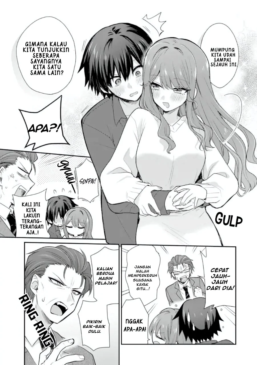 Osake to Senpai Kanojo to no Amaama Doukyo Lovecome wa Nijuusai ni Natte kara Chapter 8.1 Gambar 10