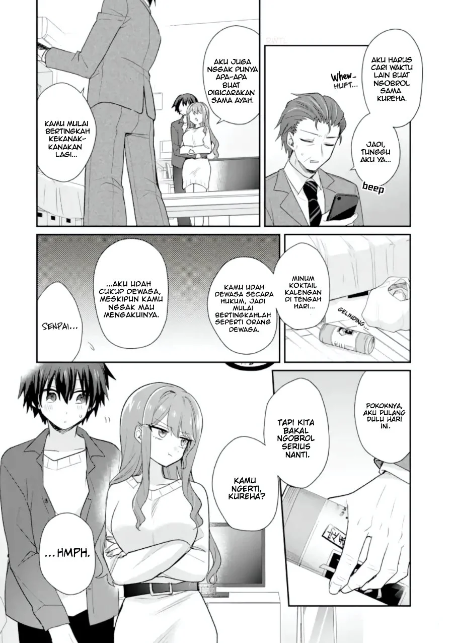 Osake to Senpai Kanojo to no Amaama Doukyo Lovecome wa Nijuusai ni Natte kara Chapter 8.2 halaman 4