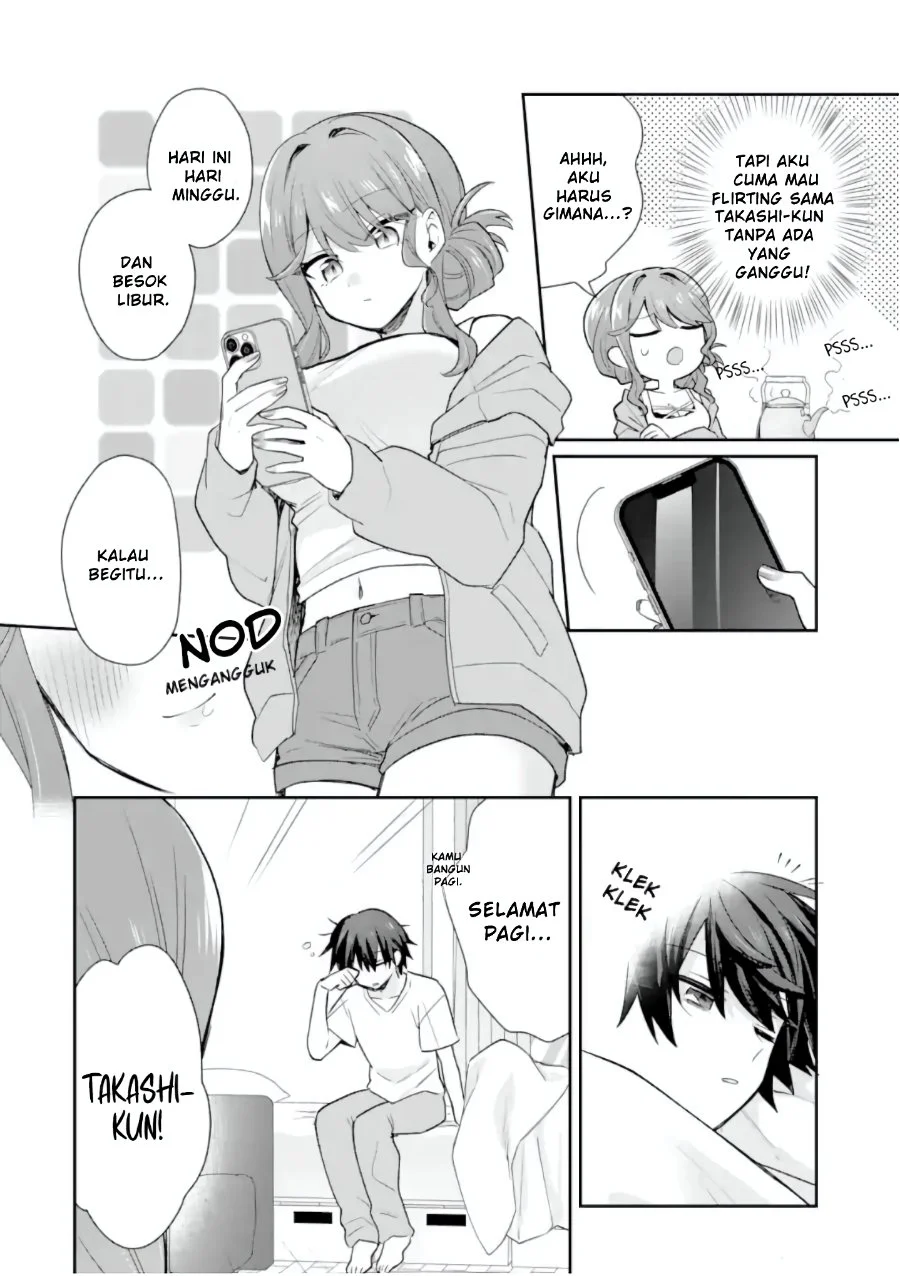 Osake to Senpai Kanojo to no Amaama Doukyo Lovecome wa Nijuusai ni Natte kara Chapter 8.2 halaman 8