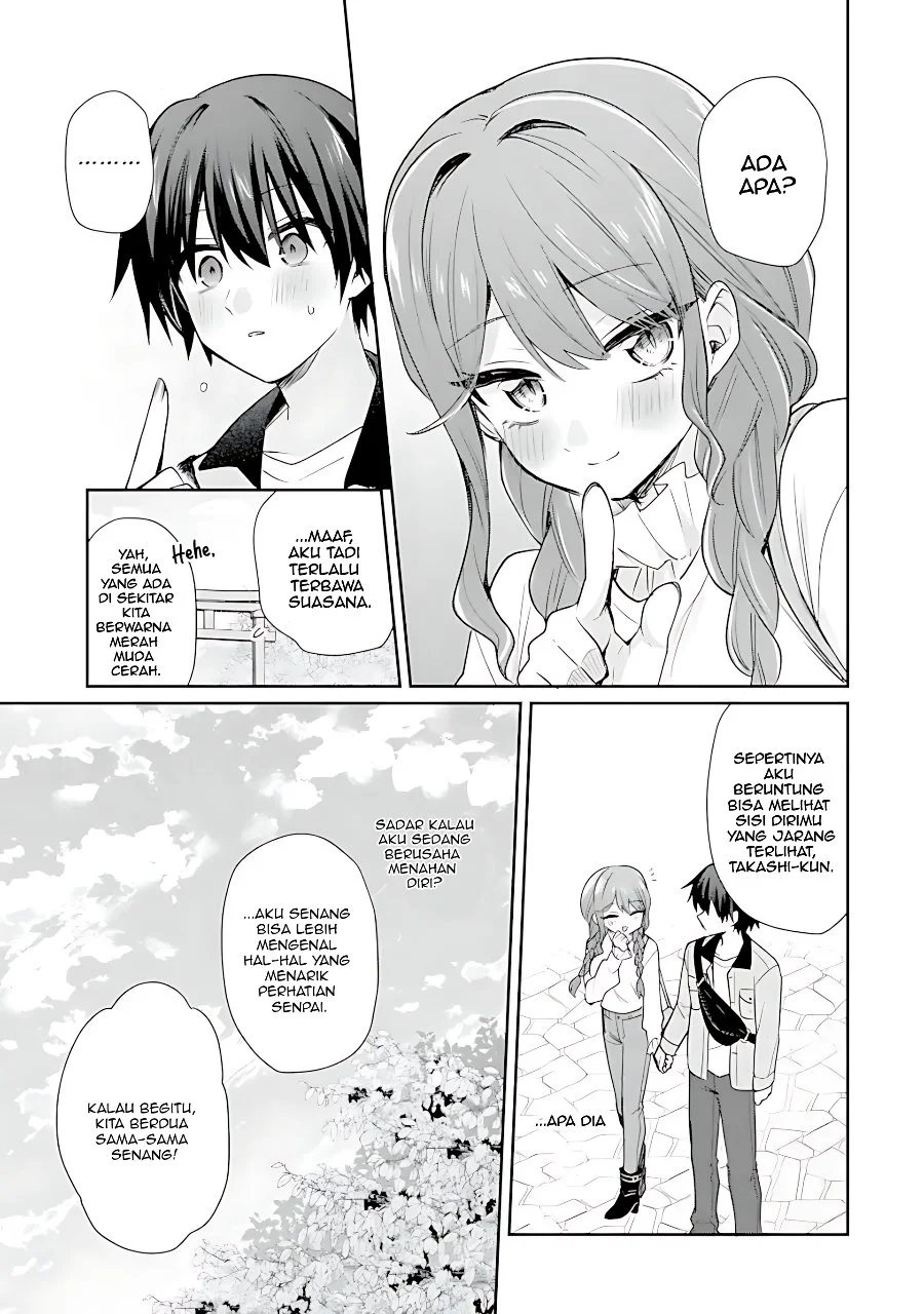 Osake to Senpai Kanojo to no Amaama Doukyo Lovecome wa Nijuusai ni Natte kara Chapter 9.1 Gambar 10