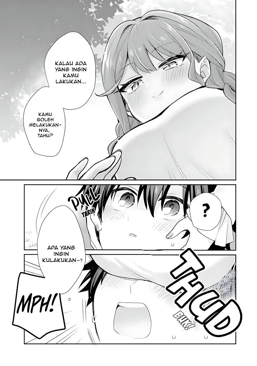 Osake to Senpai Kanojo to no Amaama Doukyo Lovecome wa Nijuusai ni Natte kara Chapter 9.1 Gambar 16