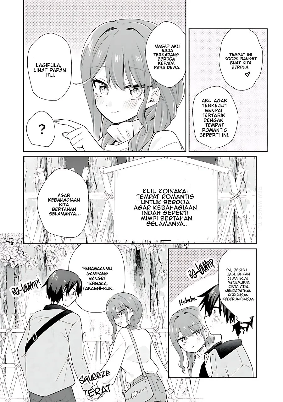 Osake to Senpai Kanojo to no Amaama Doukyo Lovecome wa Nijuusai ni Natte kara Chapter 9.1 Gambar 7