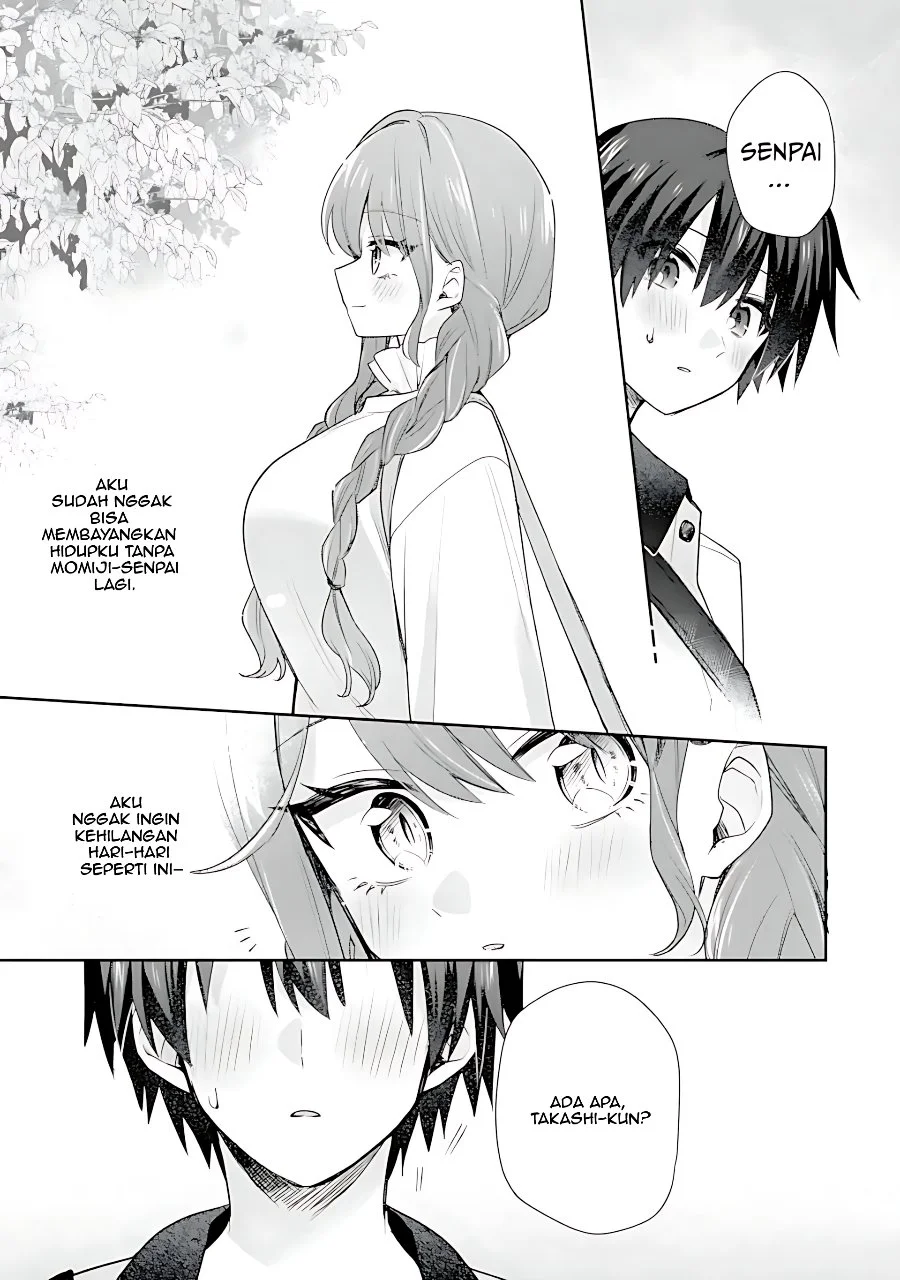 Osake to Senpai Kanojo to no Amaama Doukyo Lovecome wa Nijuusai ni Natte kara Chapter 9.1 Gambar 8