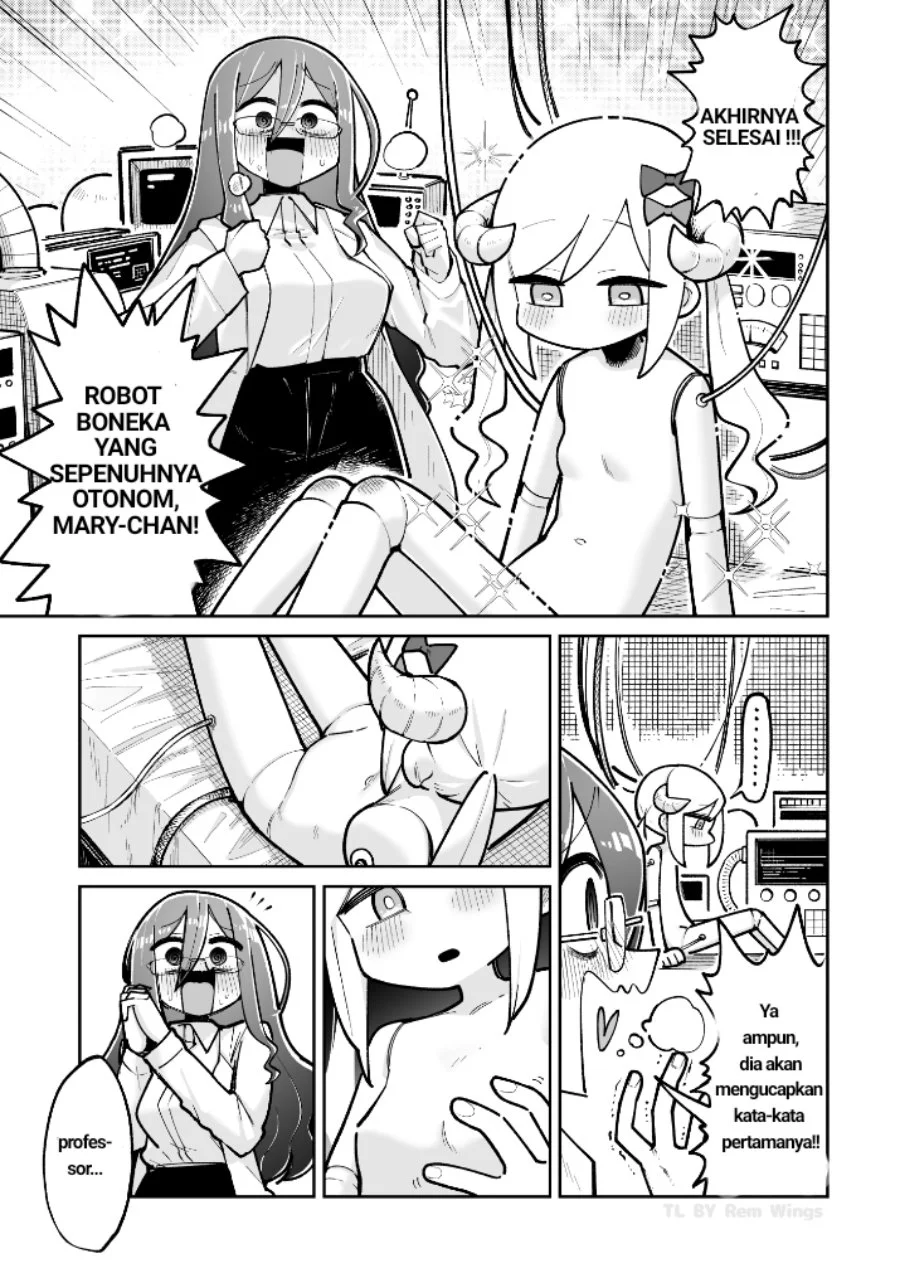 Komik Osana Robot to Abunai Hakase Chapter 1 gambar 1