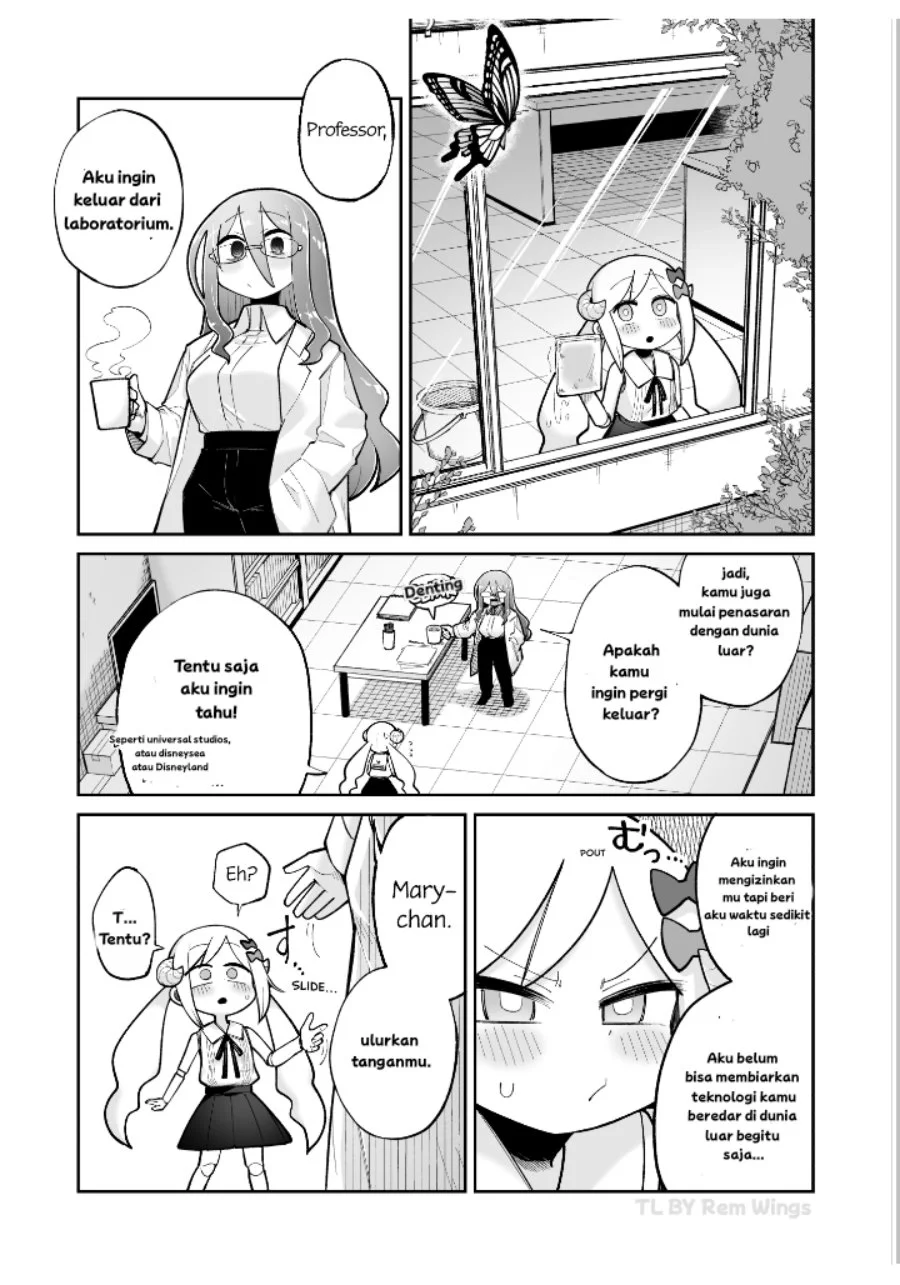 Komik Osana Robot to Abunai Hakase Chapter 13 gambar 1