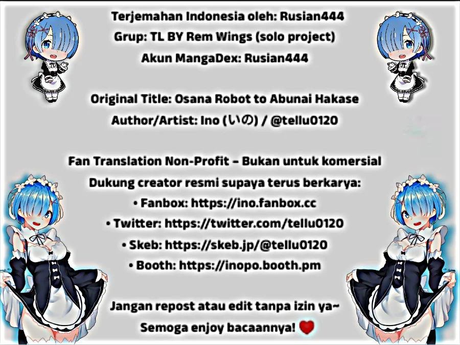Osana Robot to Abunai Hakase Chapter 35 Gambar 3