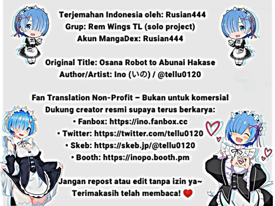 Osana Robot to Abunai Hakase Chapter 50 Gambar 3