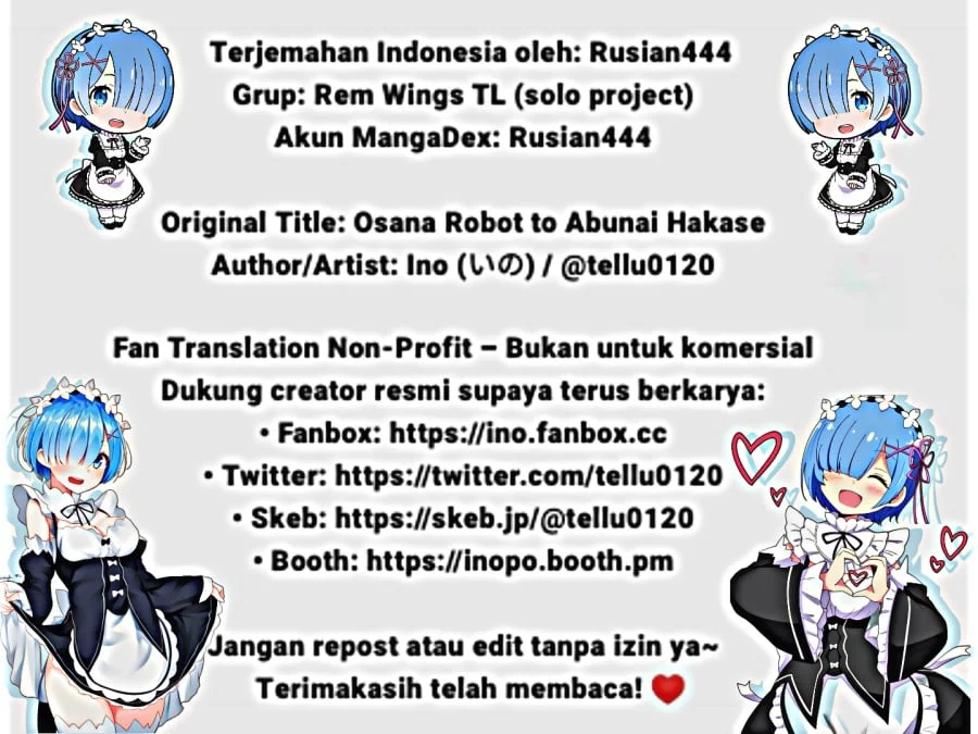 Osana Robot to Abunai Hakase Chapter 53 Gambar 3