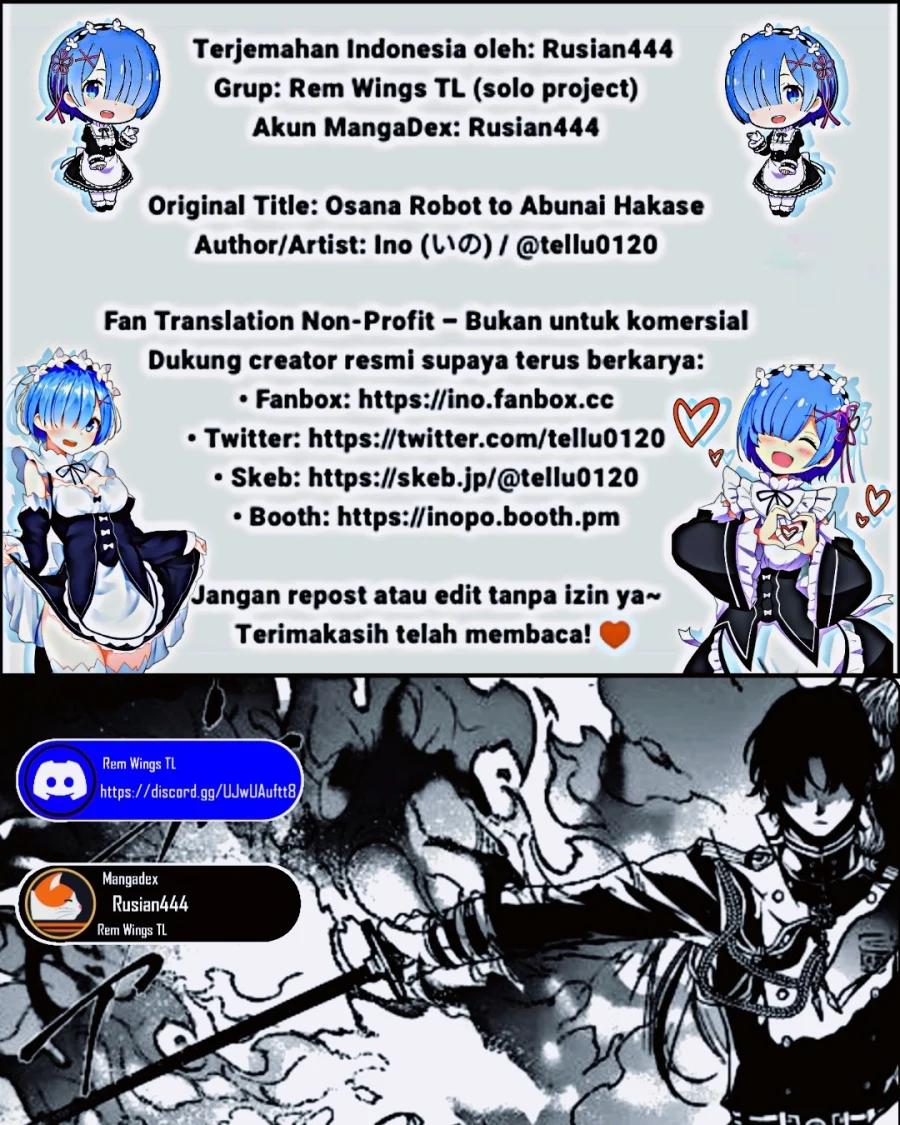 Osana Robot to Abunai Hakase Chapter 54 Gambar 3