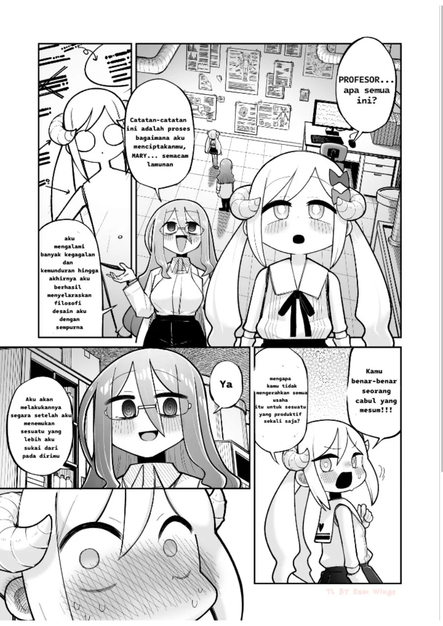 Komik Osana Robot to Abunai Hakase Chapter 8 gambar 1