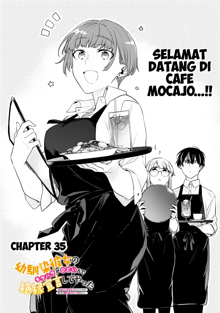 Baca Manga Osananajimi Kanojo no Morahara ga Hidoin de Zetsuen Sengen shite Yatta Chapter 35 Gambar 2