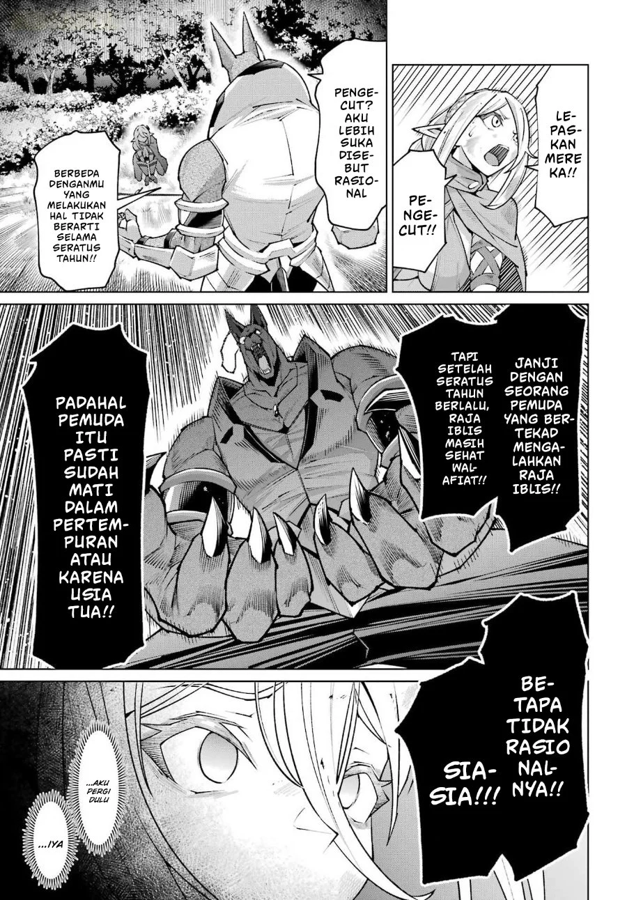 Osananajimi to no Yakusoku wo Hatasu Tame ni Hyakunen Shugyo Shita Rouyuusha, Nokori no Jumyou de Maou wo Utsu Chapter 1 halaman 43