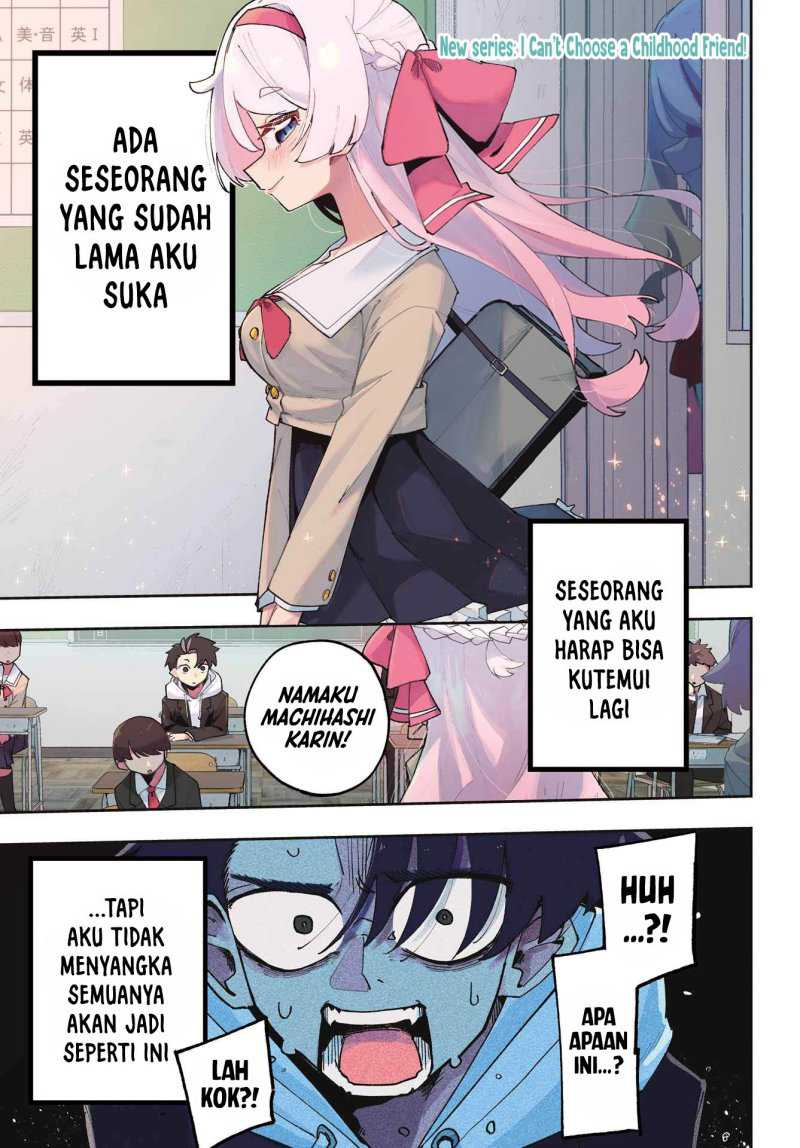 Baca Manga Osananajimi wo Erabenai! Chapter 1 Gambar 2