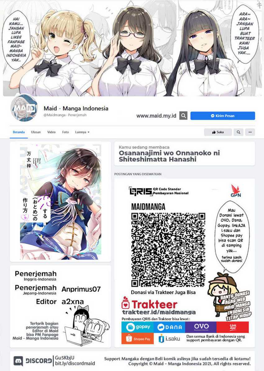 Baca Manga Osananajimi wo Onnanoko ni Shiteshimatta Hanashi Chapter 117.5 Gambar 2