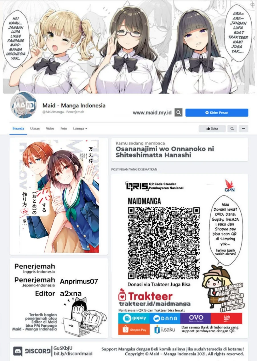 Baca Manga Osananajimi wo Onnanoko ni Shiteshimatta Hanashi Chapter 125.5 Gambar 2