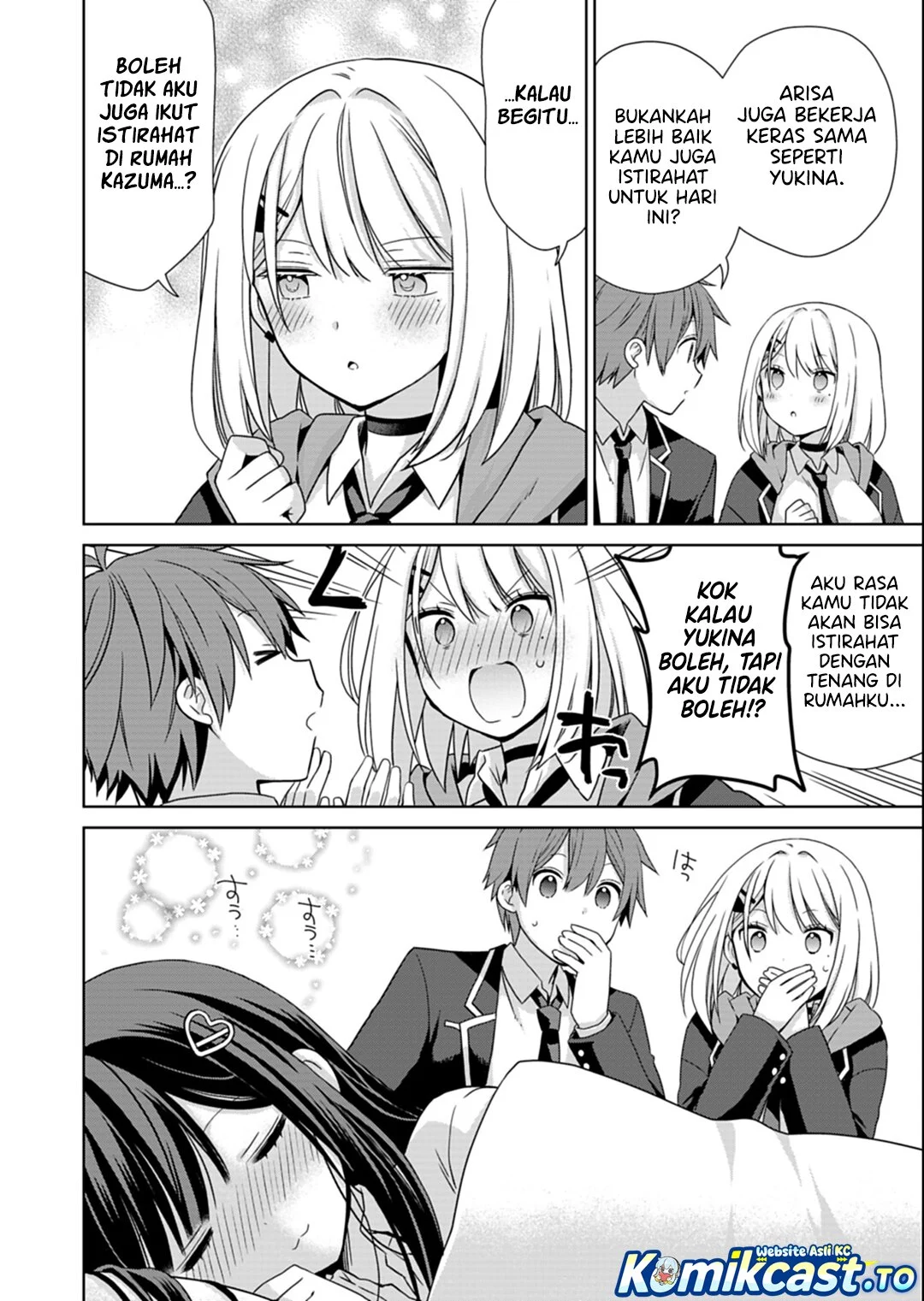 Osananajimitachi ga Ninki Idol ni Natta: Amama na Kanojotachi wa Ore ni Mitsuide Kureteiru Chapter 2.1 Gambar 13