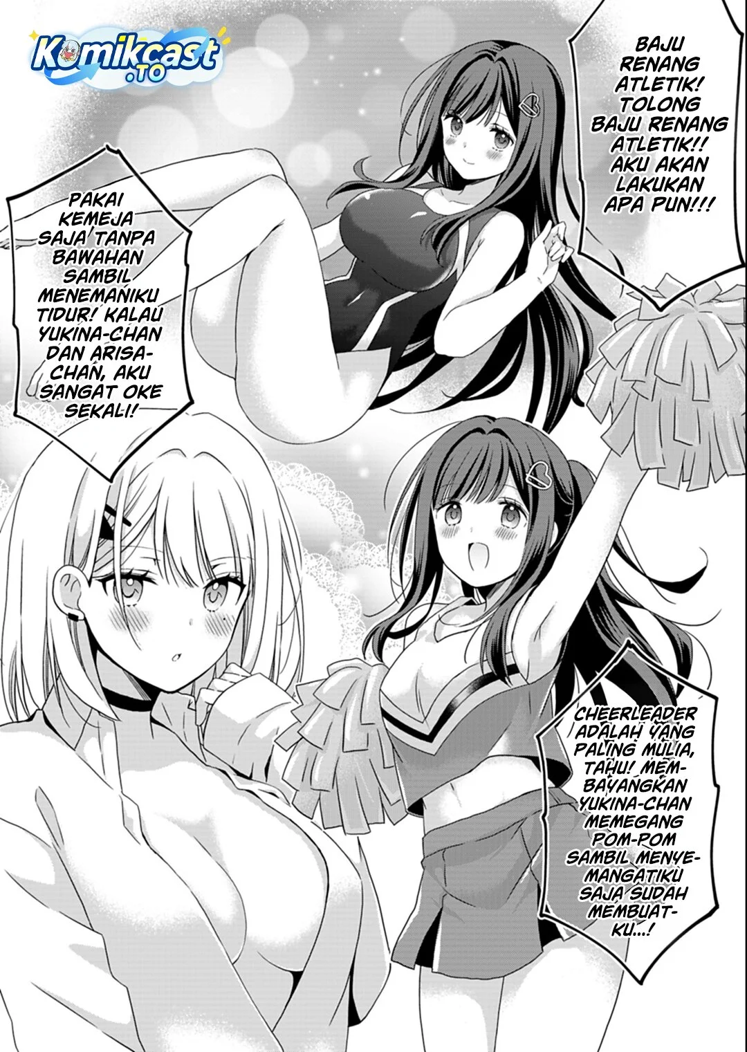 Osananajimitachi ga Ninki Idol ni Natta: Amama na Kanojotachi wa Ore ni Mitsuide Kureteiru Chapter 3.2 Gambar 14