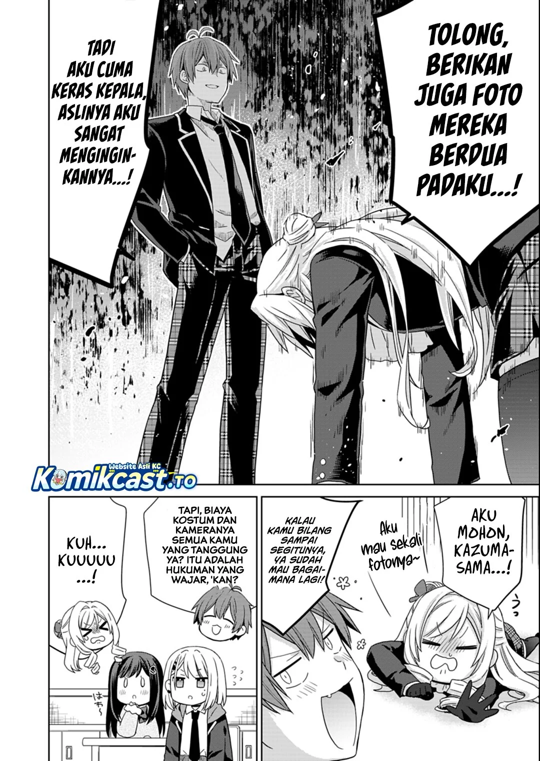 Osananajimitachi ga Ninki Idol ni Natta: Amama na Kanojotachi wa Ore ni Mitsuide Kureteiru Chapter 3.2 Gambar 17