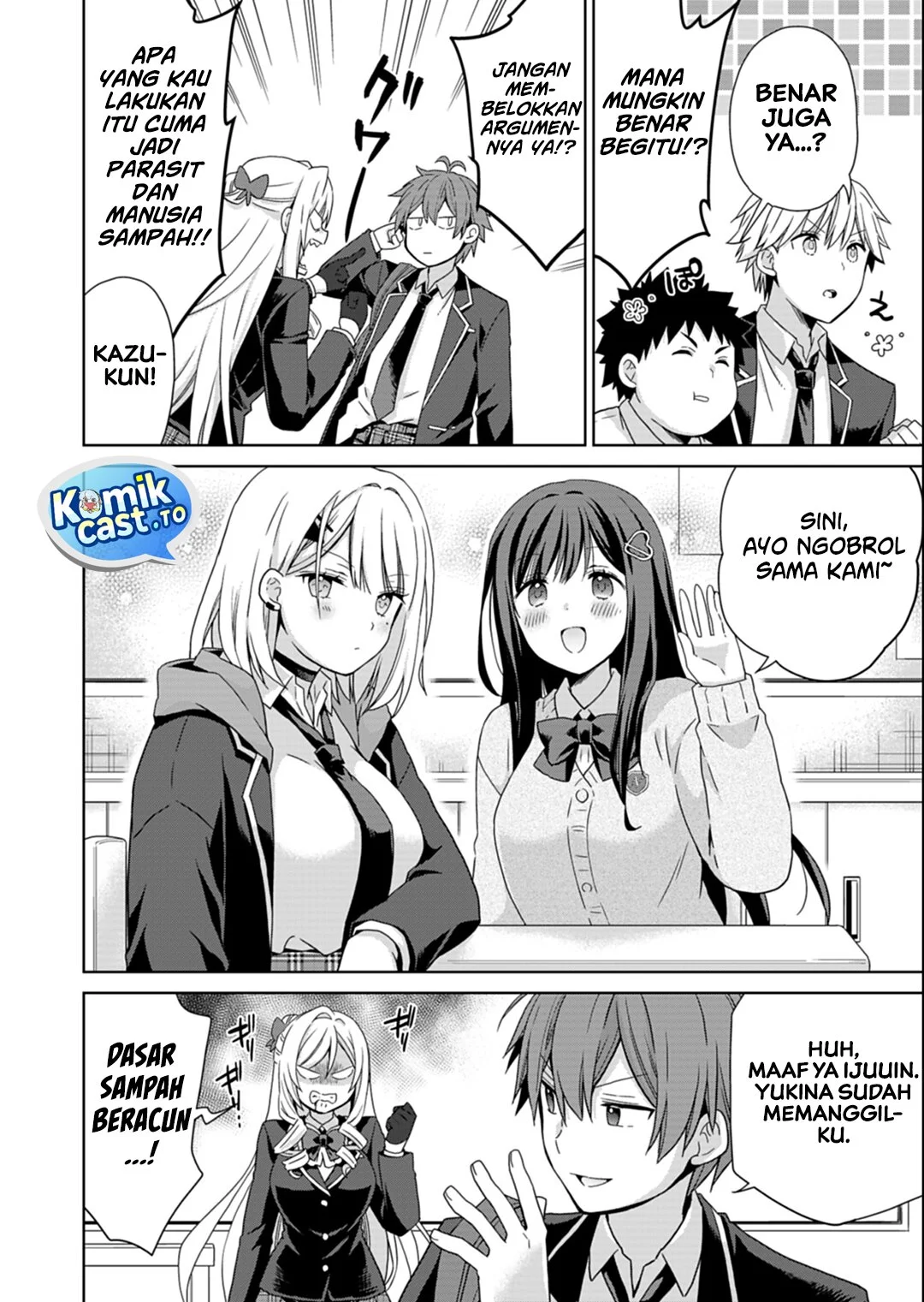 Osananajimitachi ga Ninki Idol ni Natta: Amama na Kanojotachi wa Ore ni Mitsuide Kureteiru Chapter 3.2 Gambar 3