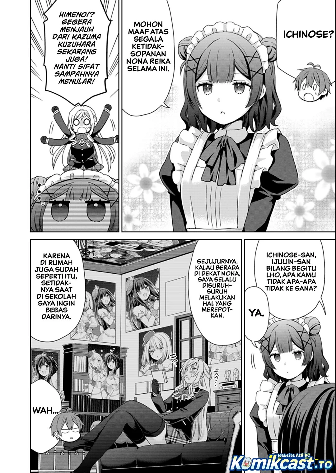 Osananajimitachi ga Ninki Idol ni Natta: Amama na Kanojotachi wa Ore ni Mitsuide Kureteiru Chapter 3.2 Gambar 5