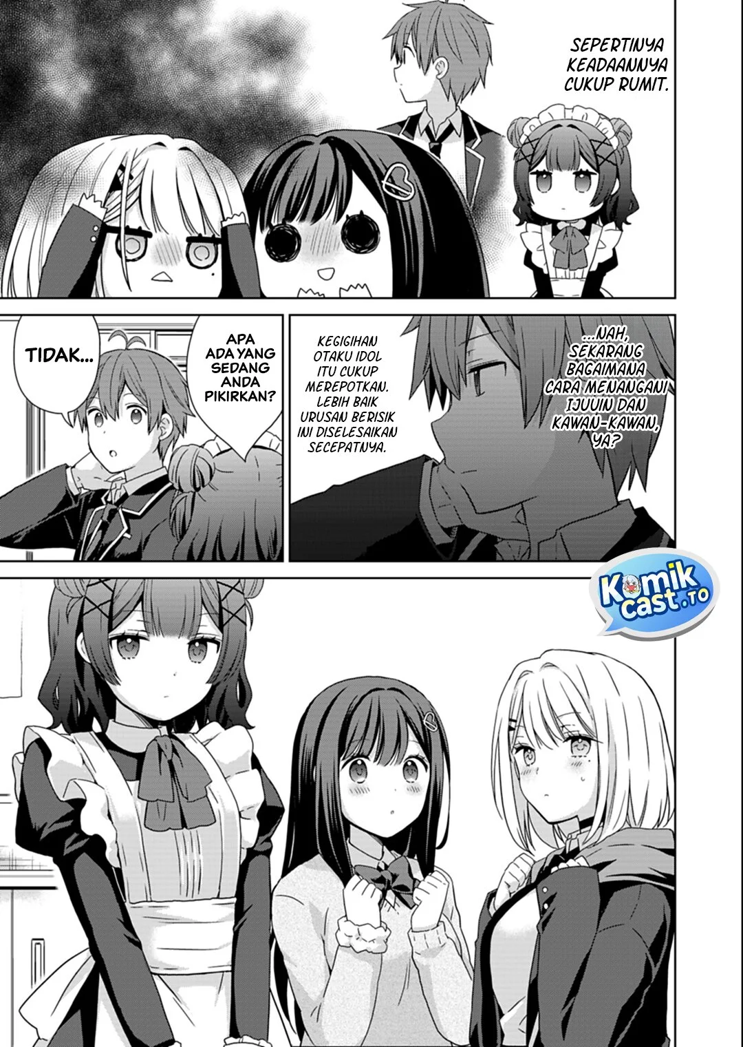 Osananajimitachi ga Ninki Idol ni Natta: Amama na Kanojotachi wa Ore ni Mitsuide Kureteiru Chapter 3.2 Gambar 8