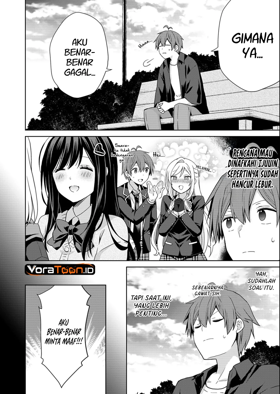 Osananajimitachi ga Ninki Idol ni Natta: Amama na Kanojotachi wa Ore ni Mitsuide Kureteiru Chapter 6 Gambar 23