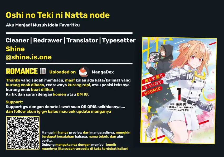 Oshi no Teki ni Natta node Chapter 13 halaman 46