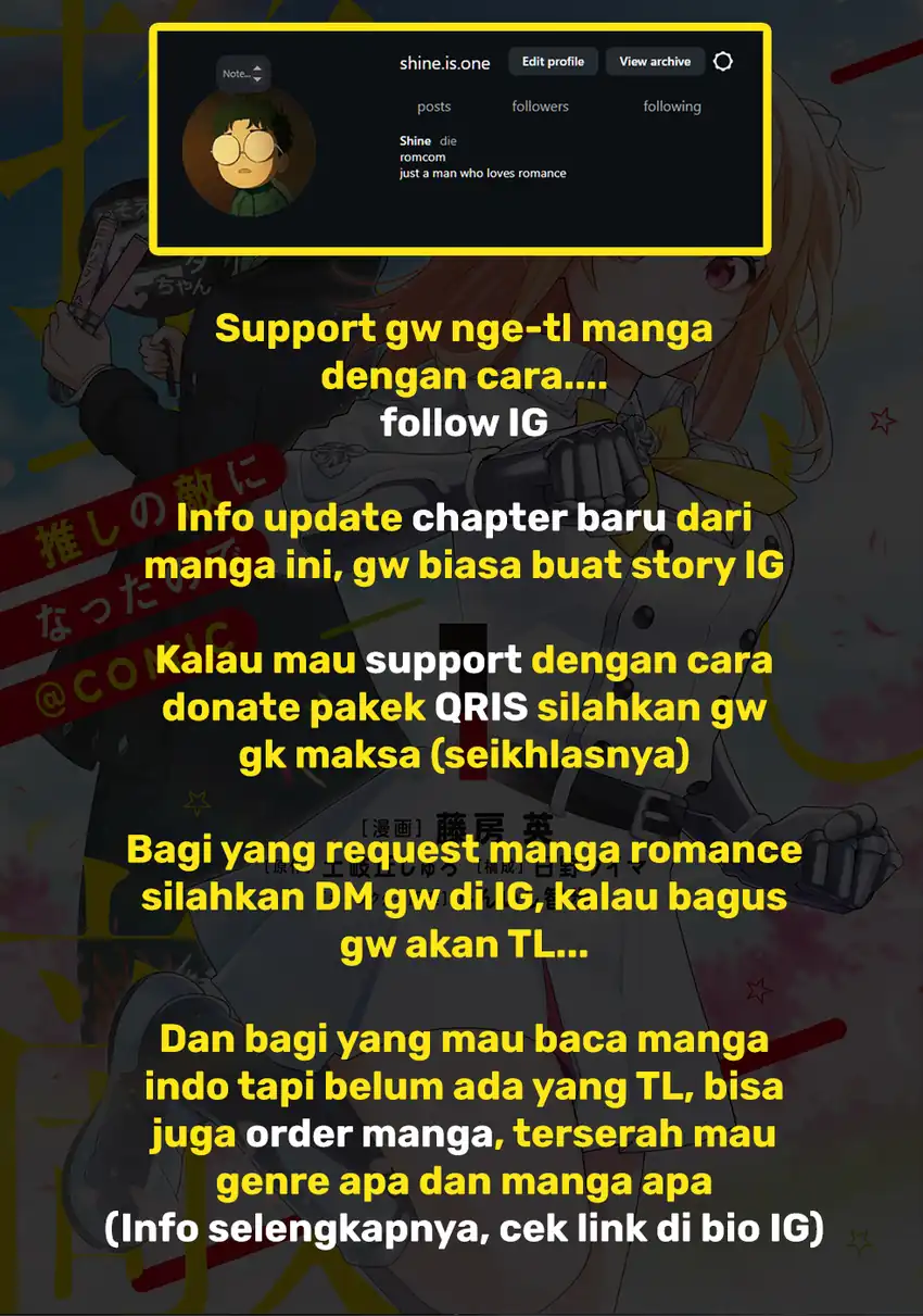 Oshi no Teki ni Natta node Chapter 13 halaman 47