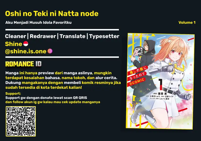 Komik Oshi no Teki ni Natta node Chapter 2 gambar 1