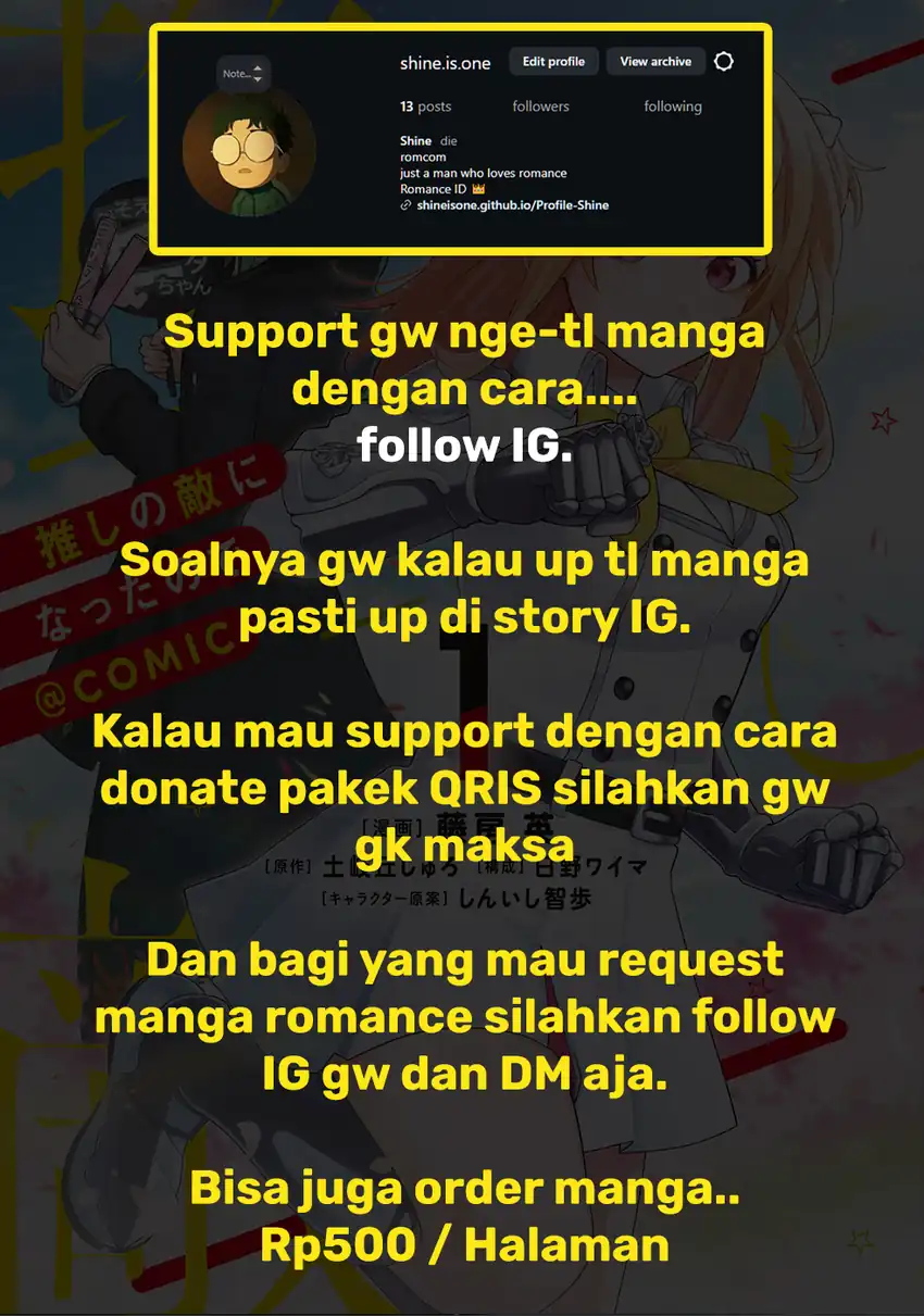 Oshi no Teki ni Natta node Chapter 6 Gambar 34