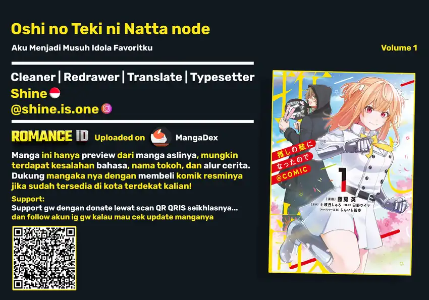 Komik Oshi no Teki ni Natta node Chapter 8 gambar 1