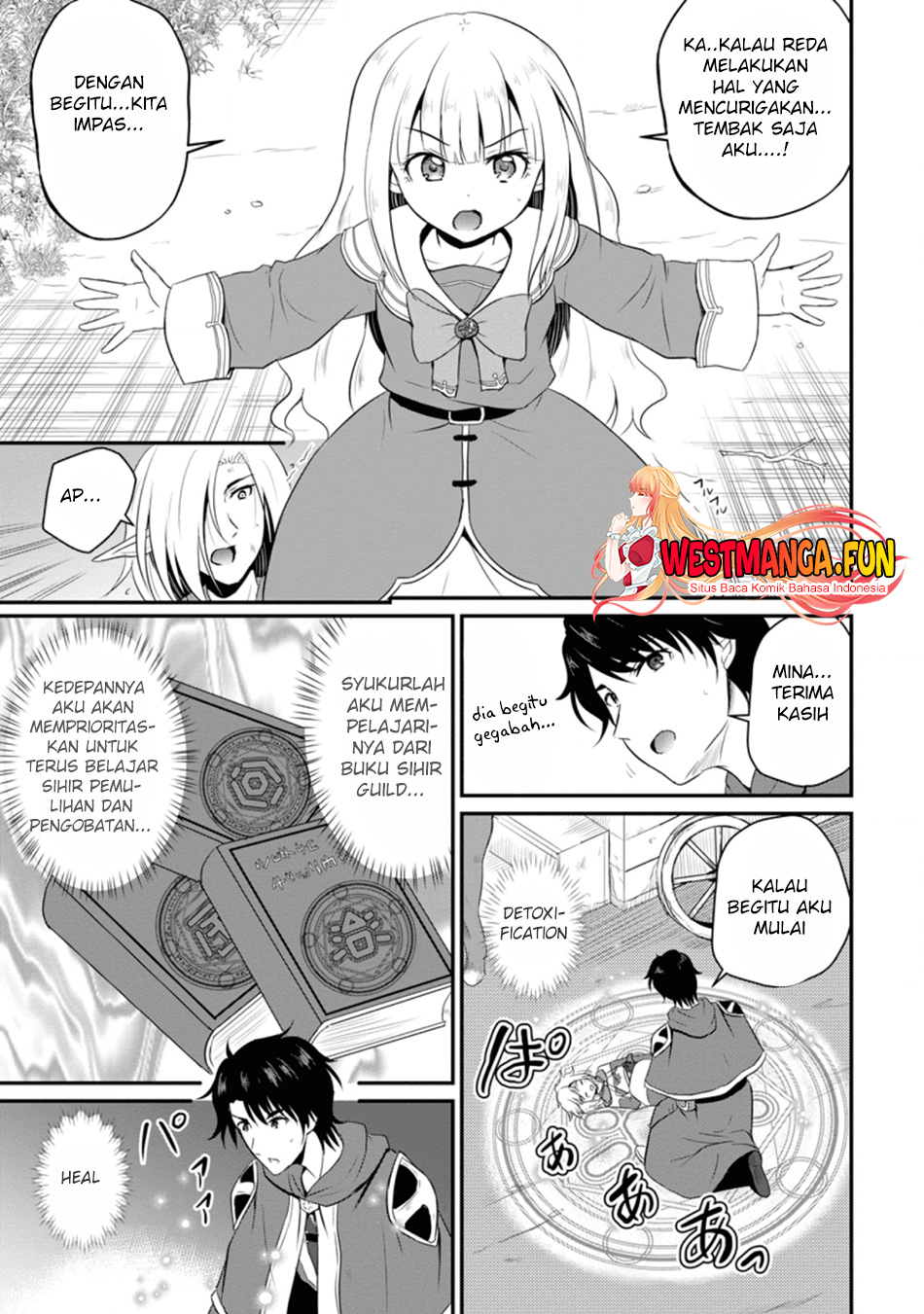 Ossan Teihen Chiyushi to Mana Musume no Henkyou Raifu Chapter 5 Gambar 14