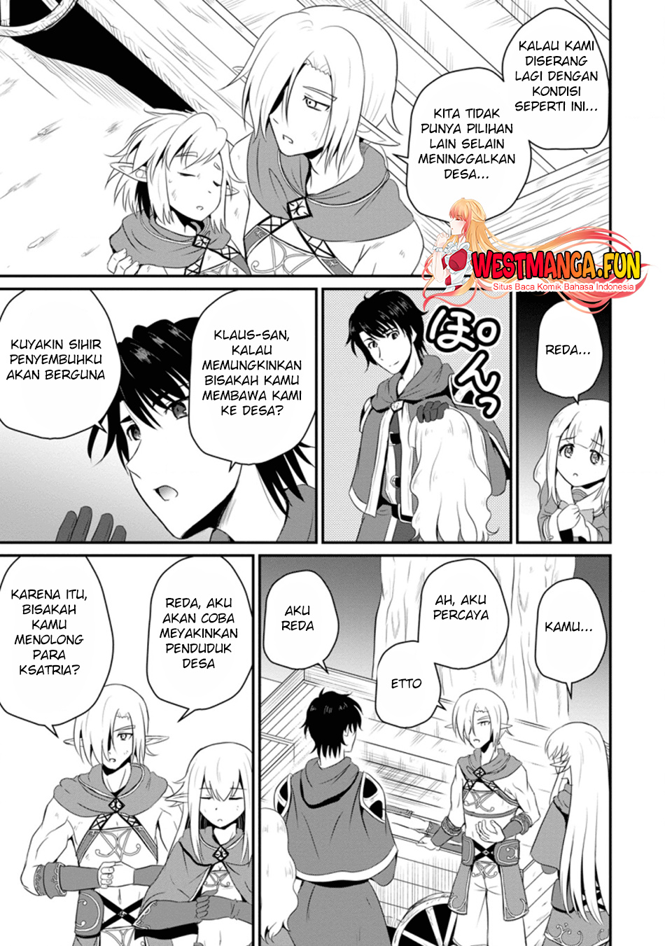 Ossan Teihen Chiyushi to Mana Musume no Henkyou Raifu Chapter 5 Gambar 18