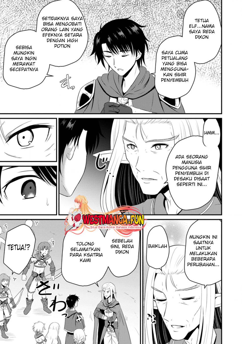 Ossan Teihen Chiyushi to Mana Musume no Henkyou Raifu Chapter 5 Gambar 30