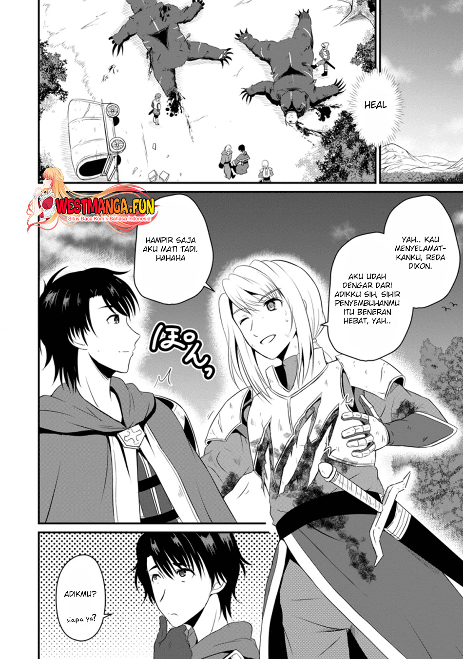 Ossan Teihen Chiyushi to Mana Musume no Henkyou Raifu Chapter 5 Gambar 4