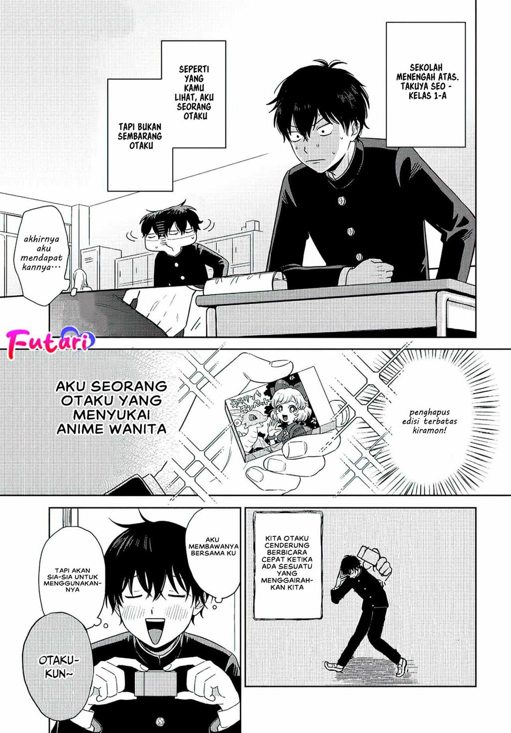 Otaku ni Yasashii Gal wa Inai!? Chapter 1 Gambar 4