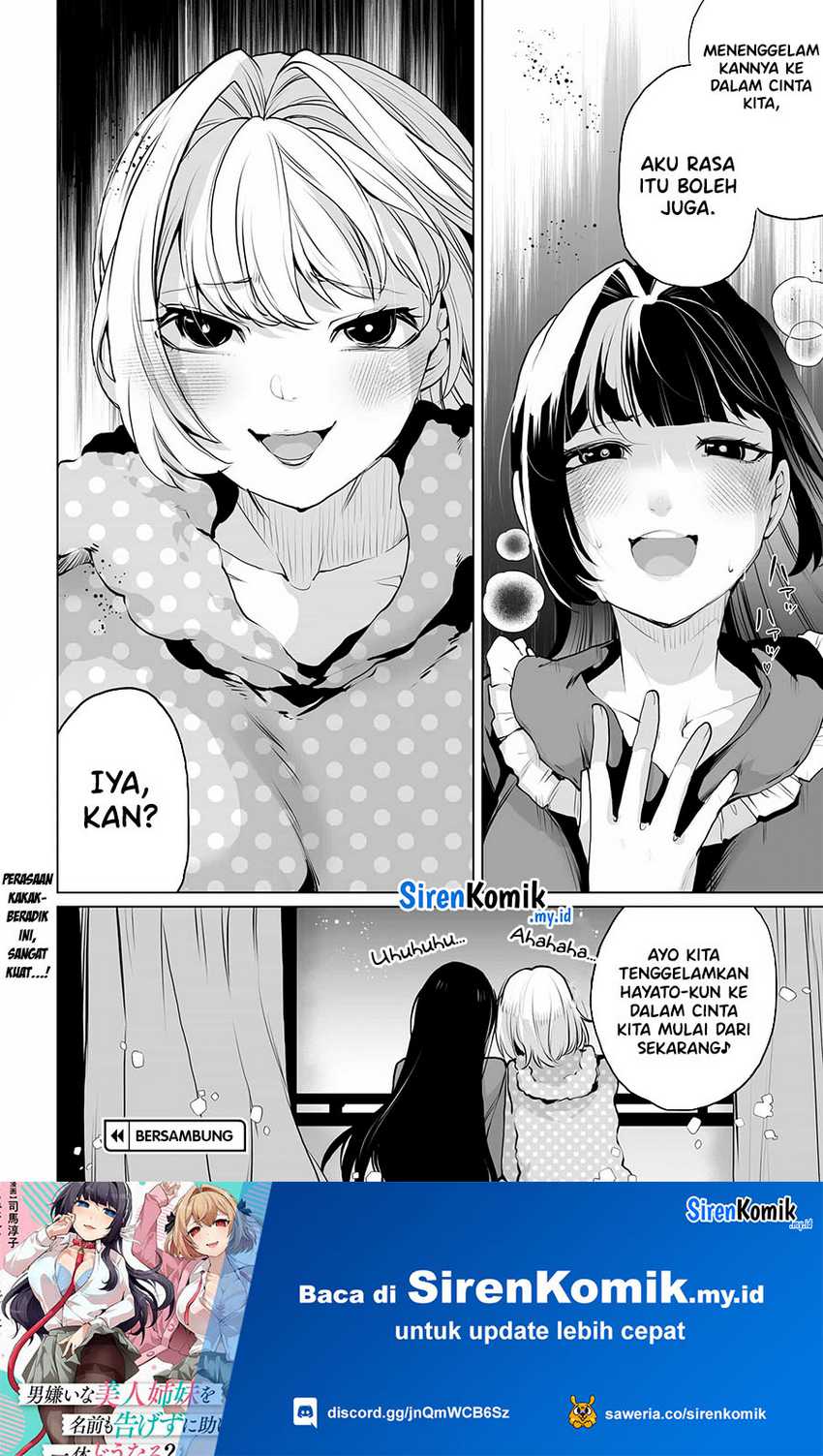 Otoko Girai na Bijin Shimai wo Namae mo Tsugezu ni Tasuketara Ittai Dounaru? Chapter 11 Gambar 17