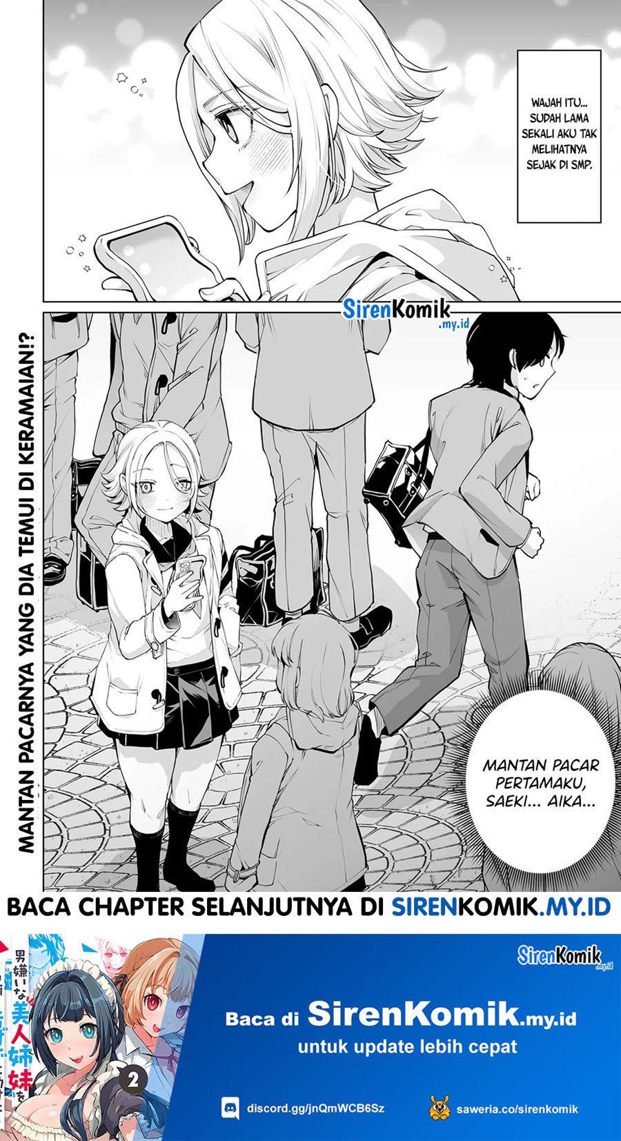 Otoko Girai na Bijin Shimai wo Namae mo Tsugezu ni Tasuketara Ittai Dounaru? Chapter 16 Gambar 23