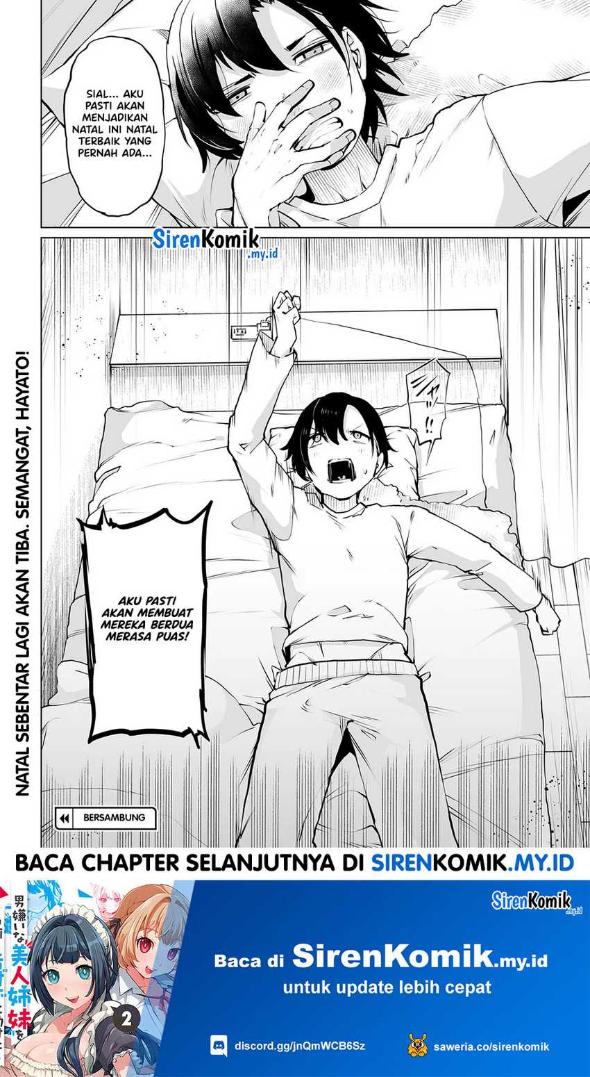 Otoko Girai na Bijin Shimai wo Namae mo Tsugezu ni Tasuketara Ittai Dounaru? Chapter 17 Gambar 21