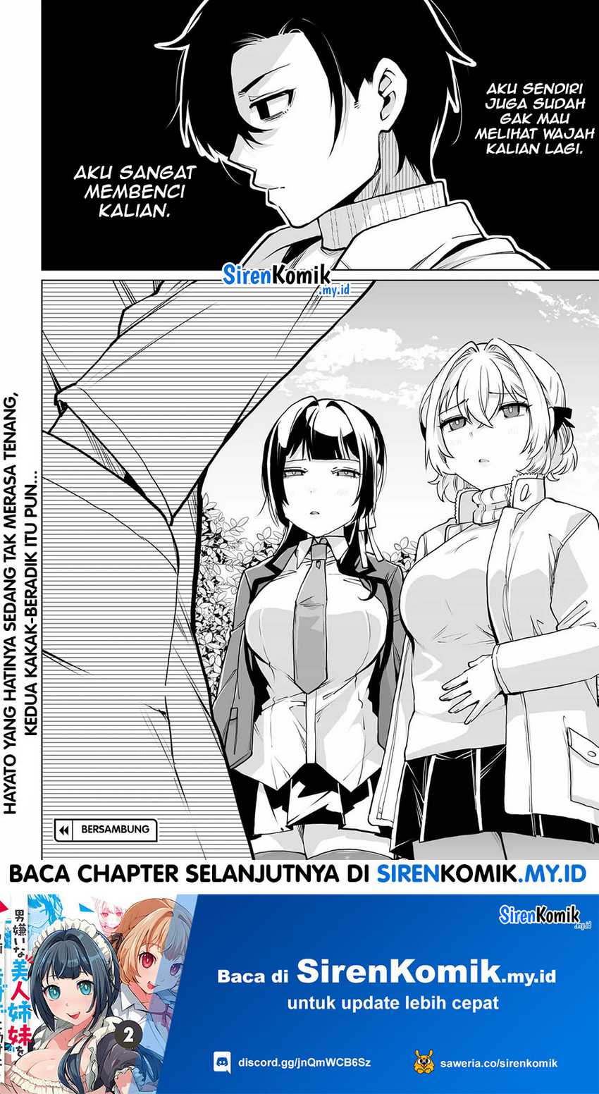 Otoko Girai na Bijin Shimai wo Namae mo Tsugezu ni Tasuketara Ittai Dounaru? Chapter 20 Gambar 25